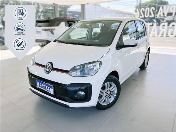 VOLKSWAGEN UP 1.0 MPI MOVE UP 12V FLEX 4P MANUAL VOLKSWAGEN UP 1.0 MPI MOVE UP 12V FLEX 4P MANUAL